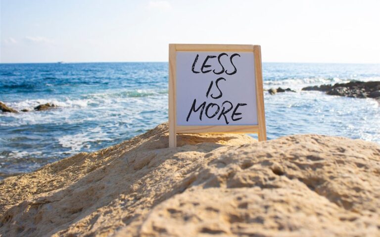 Why Doing Less Often Leads to Better Thinking, Focus, and Calm Decisions